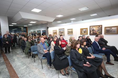 IGOR GORNIK IN OTVORITEV RAZSTAVE 10 FOTO LJUBO VUKELIČ
